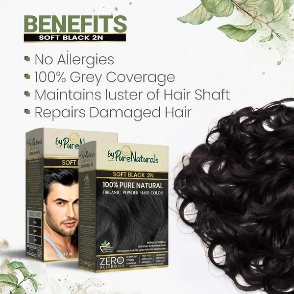 byPureNaturals_100%_Organic_Pure_Natural_Powder_Hair_Color-_120Gm-_2N_Soft_Black-_Pack_Of_2