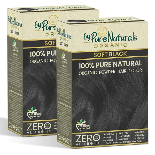 byPureNaturals_100%_Organic_Pure_Natural_Powder_Hair_Color-_120Gm-_2N_Soft_Black-_Pack_Of_2