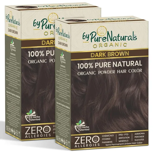 byPureNaturals_100%_Organic_Pure_Natural_Powder_Hair_Color-_120Gm-_3N_Dark_Brown-_Pack_Of_2