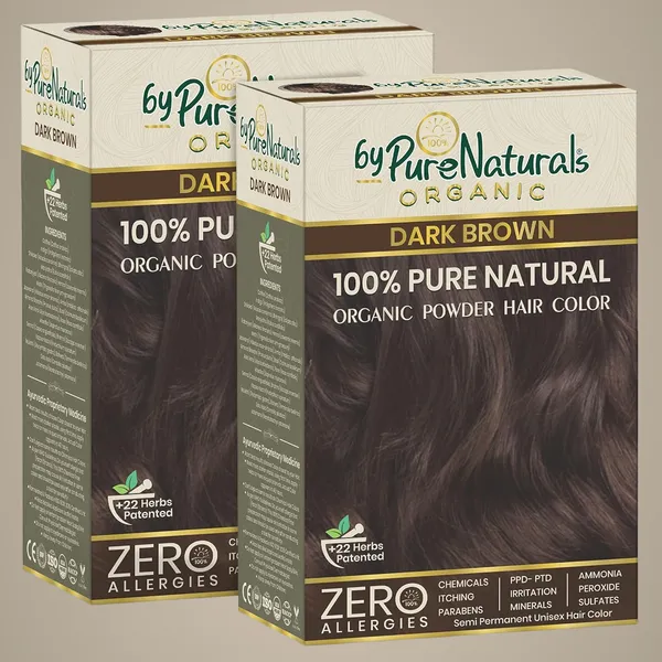 byPureNaturals_100%_Organic_Pure_Natural_Powder_Hair_Color-_120Gm-_3N_Dark_Brown-_Pack_Of_2
