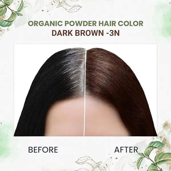 byPureNaturals_100%_Organic_Pure_Natural_Powder_Hair_Color-_60Gm-_3N_Dark_Brown-_Pack_Of_1