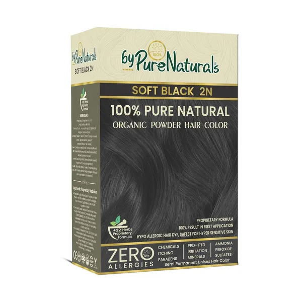byPureNaturals_100%_Organic_Pure_Natural_Powder_Hair_Color-_60Gm-_2N_Soft_Black-_Pack_Of_1