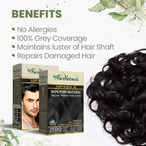 byPureNaturals_100%_Organic_Pure_Natural_Powder_Hair_Color-_60Gm-_2N_Soft_Black-_Pack_Of_2