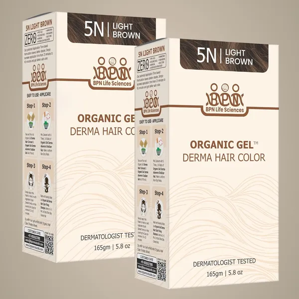 Quikhenna_Clinica_Organic_Gel_Innovative_Derma_Hair_Color_165Gm-_5N_Light_Brown-_Pack_Of_2