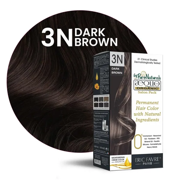 Aequo_Organic_Cream_Hair_Colour_Salon_Pack-_120Ml-_3N_Dark_Brown-_Pack_Of_1