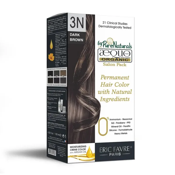 Aequo_Organic_Cream_Hair_Colour_Salon_Pack-_120Ml-_3N_Dark_Brown-_Pack_Of_2