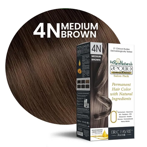 Aequo_Organic_Cream_Hair_Colour_Salon_Pack-_120Ml-_4N_Medium_Brown-_Pack_Of_2