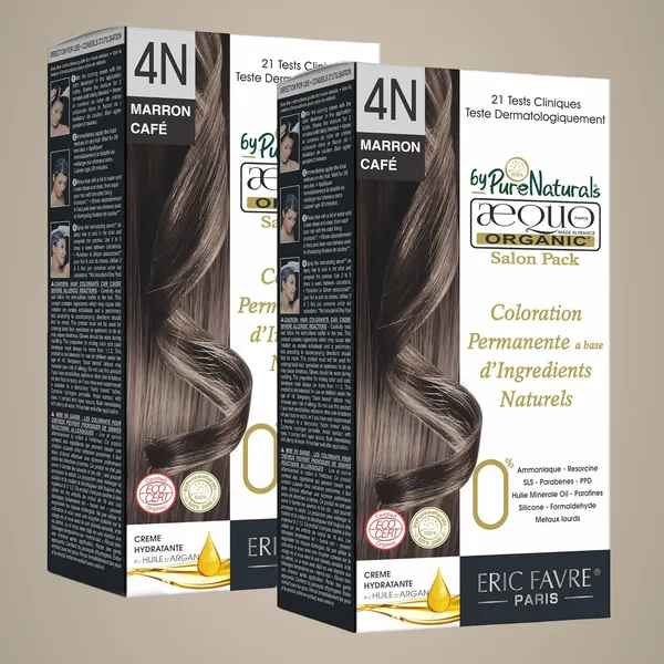 Aequo_Organic_Cream_Hair_Colour_Salon_Pack-_120Ml-_4N_Medium_Brown-_Pack_Of_2