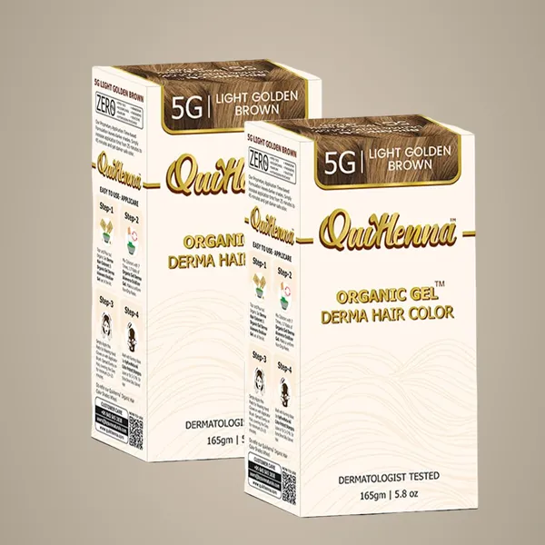 Quikhenna_Clinica_Organic_Gel_Innovative_Derma_Hair_Color_165Gm-_5G_Light_Golden_Brown-_Pack_Of_2