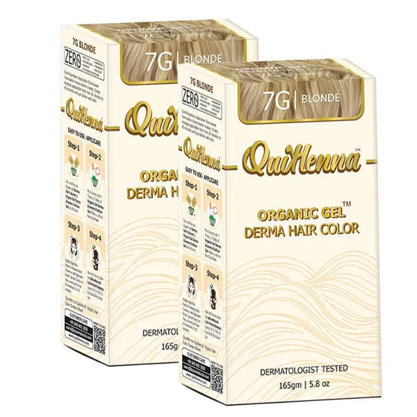 Quikhenna_Clinica_Organic_Gel_Innovative_Derma_Hair_Color_165Gm-_7G_Blonde-_Pack_Of_2