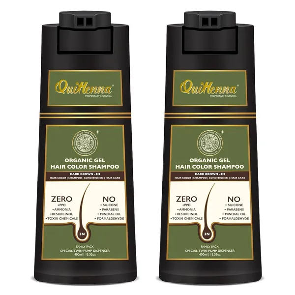 Quikhenna_Evara_Organic_Gel_Hair_Colour_Shampoo-_400Ml-_3N_Dark_Brown-_Pack_Of_2