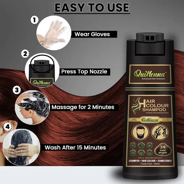 Quikhenna_Evara_Organic_Gel_Hair_Colour_Shampoo-_400Ml-_3N_Dark_Brown-_Pack_Of_2