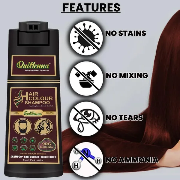 Quikhenna_Evara_Organic_Gel_Hair_Colour_Shampoo-_200Ml-_9Rg_Burgundy-_Pack_Of_2