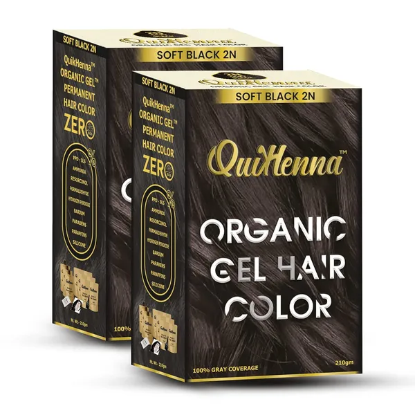 Quick_Henna_Organic_Gel_Hair_Colour_210Gm-_2N_Soft_Black-_Pack_Of_2