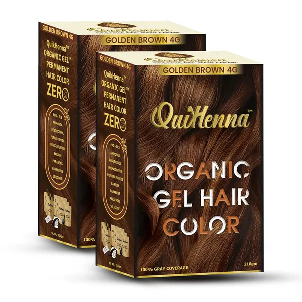 Quick_Henna_Organic_Gel_Hair_Colour_210Gm-_4G_Golden_Brown-_Pack_Of_2