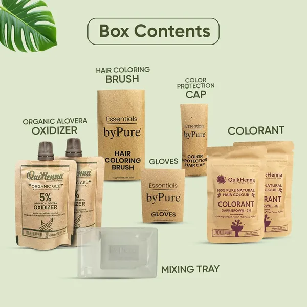 QH+_QuikHenna_CHROMA_Organic_Gel_100%_Pure_Natural_Zero_Allergens_Hair_Color-_140Gm-_2N_Soft_Black-_Pack_Of_2