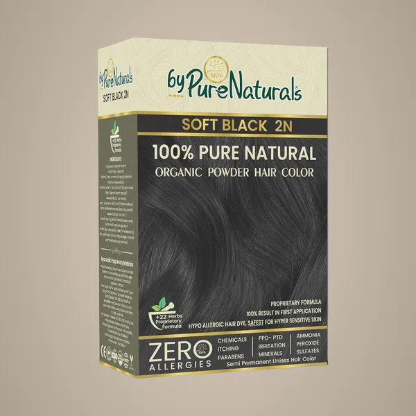 byPureNaturals_100%_Organic_Pure_Natural_Powder_Hair_Color-_60Gm-_2N_Soft_Black-_Pack_Of_1