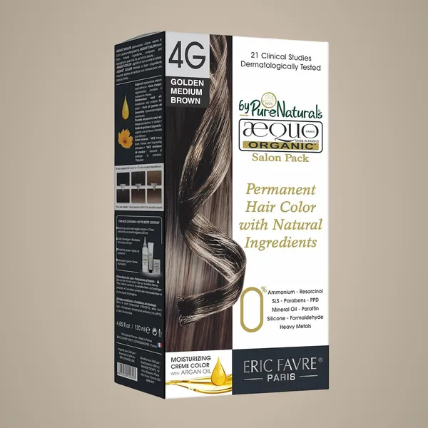 Aequo_Organic_Cream_Hair_Colour_Salon_Pack-_120Ml-_4G_Golden_Brown-_Pack_Of_1
