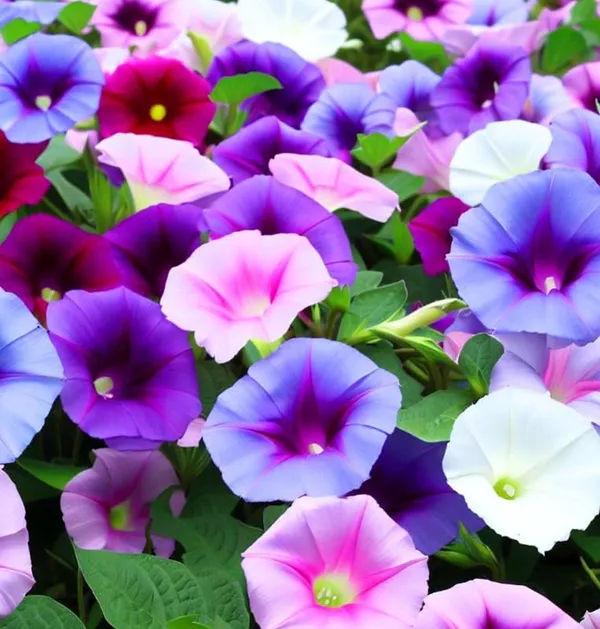 Glory_Beautiful_Mixed_Colour_Morning_Glory_Ipomoea