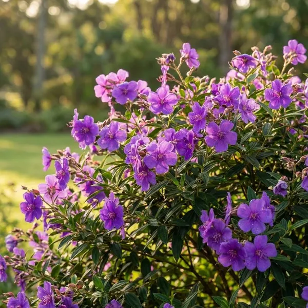 Tibouchina_Plant_Purple_Flowering_Shrub