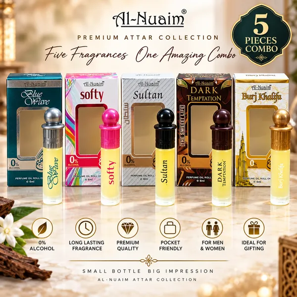 AL-NUIAM_5-Pieces_combo_Premium_Attar_Collection