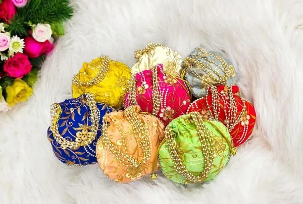 Pack_Of_12_Multicolor_Poly_Dupion_Silk_Premium_&_Elegant_Embroidered_Pearl_Potli