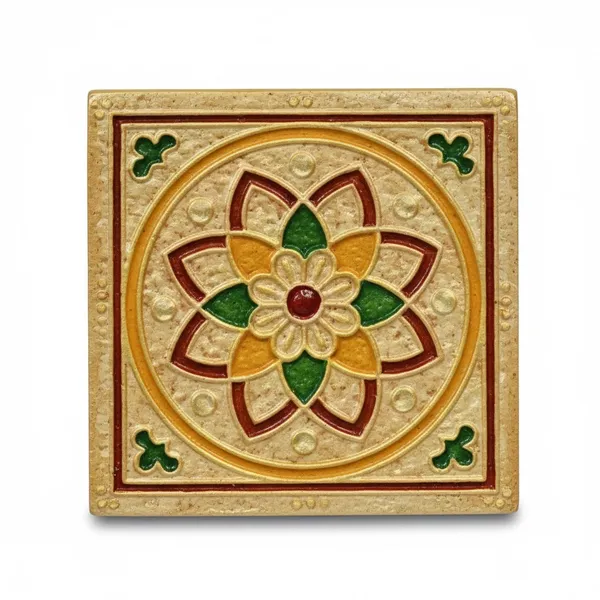 Pack_Of_4_Multicolour_Wood_Premium_&_Elegant_Chowki_3_|_3_Inch