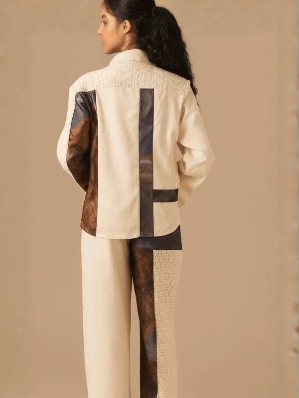 Mosaic_Co-ord_Set_For_Women__Cream_Organic_Cotton