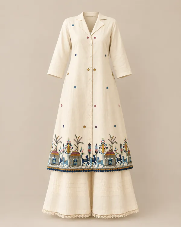 Floklora_Dress_with_Plazzo