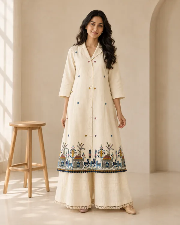 Floklora_Dress_with_Plazzo