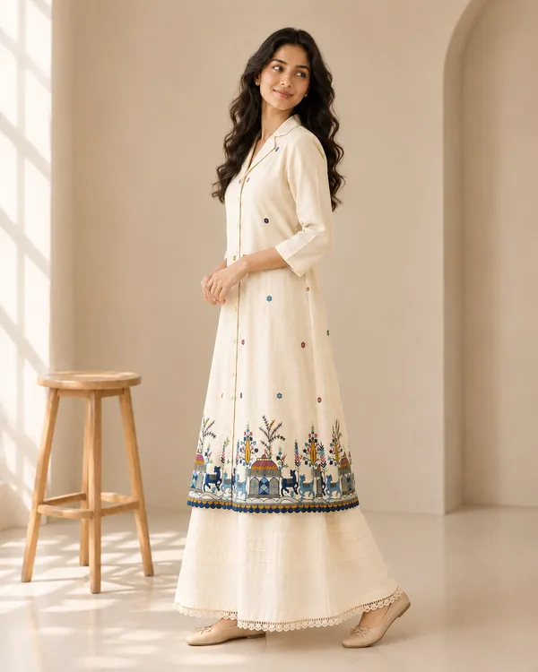 Floklora_Dress_with_Plazzo