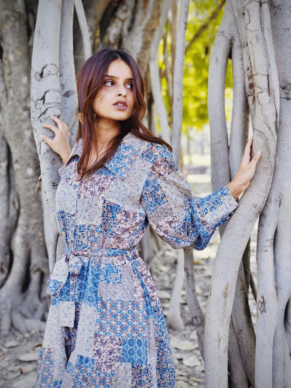 Revive_Curvia_Dress_For_Women_Multicolour_Cotton