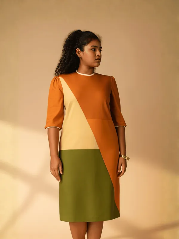 Rust_Raga_Dress_For_Women_Rust_Cotton