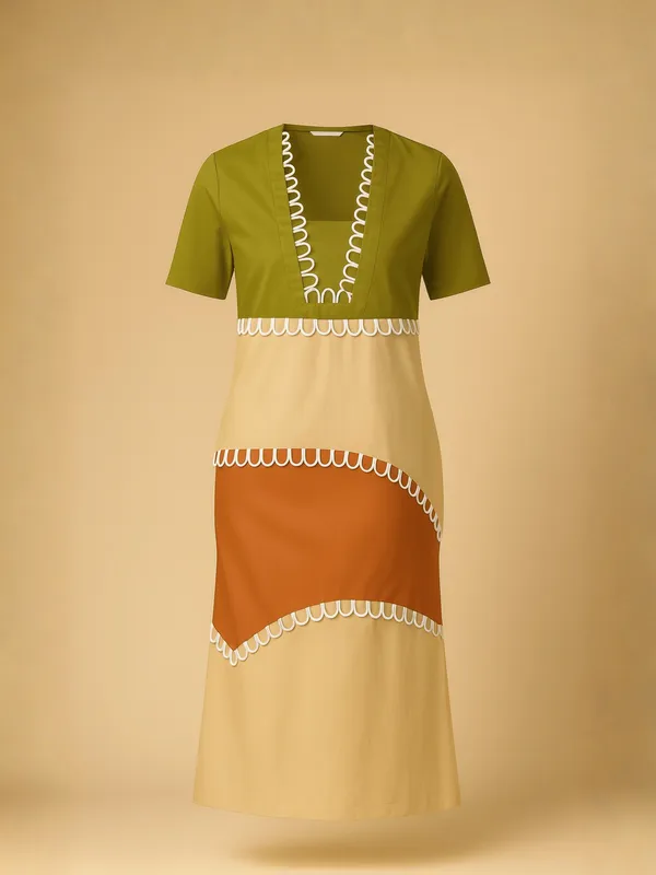 Terracotta_Harmony_Dress_For_Women_Rust_Cotton