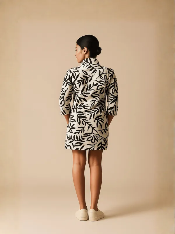 Noiratica_Kia_Shirt_Dress_For_Women_White_Cotton