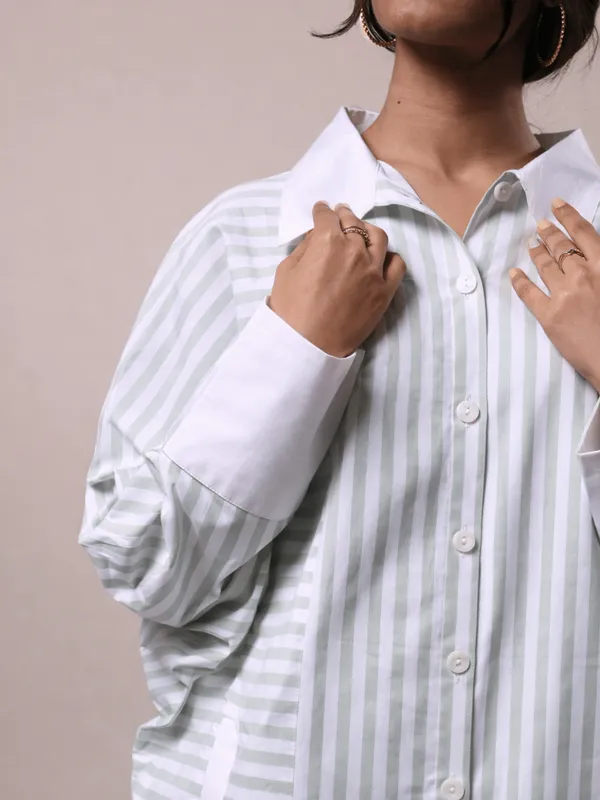 Riyaan_Dress_Light_Green_Vertical_Stripe