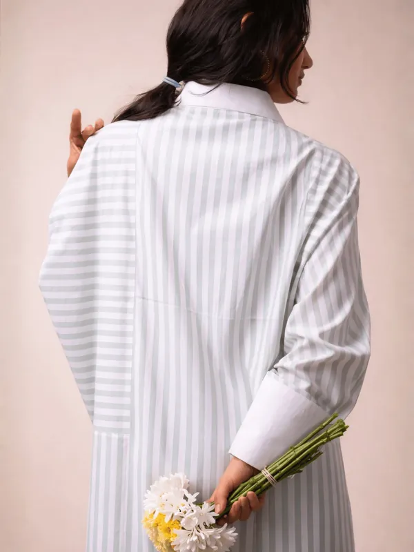 Riyaan_Dress_Light_Green_Vertical_Stripe