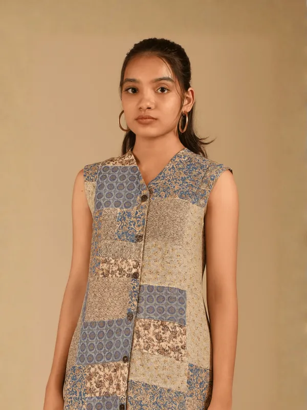 Revive_Shift_Dress_For_Women_Multicolour_Cotton
