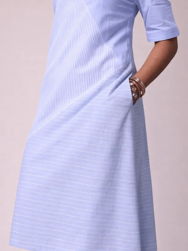 Intersect_Dress_Blue_Mini_Stripe_