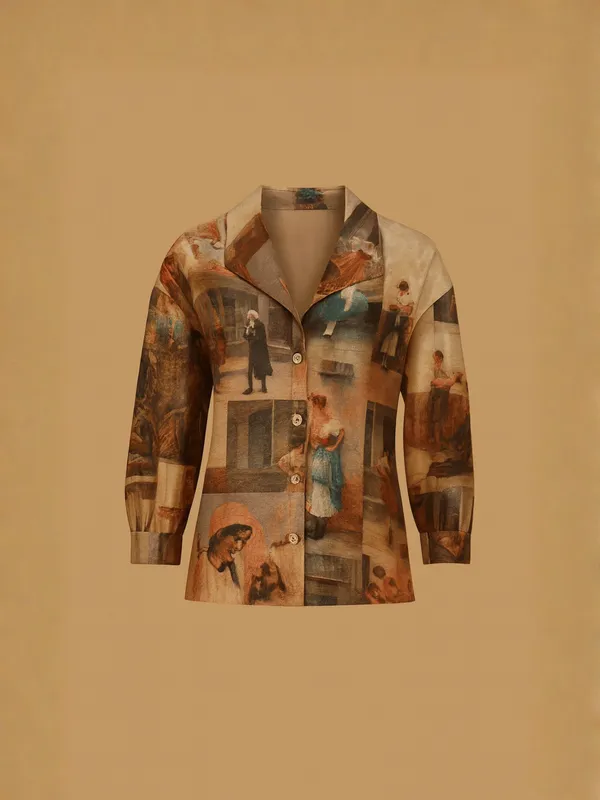 Tapestry_Top_For_Women_Multicolour_Silk