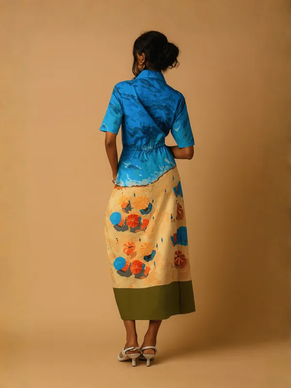 Beachside_Breeze_Dress_For_Women_Blue_Organic_Cotton