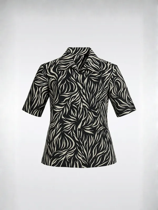 Raaya_Top_For_Women_Black_Cotton