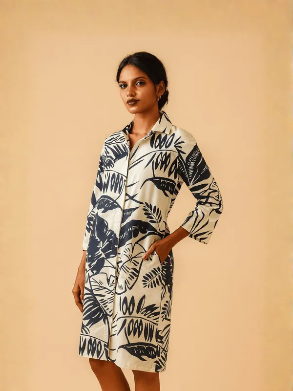 Botanoir_Kia_Shirt_For_Women_White_Cotton