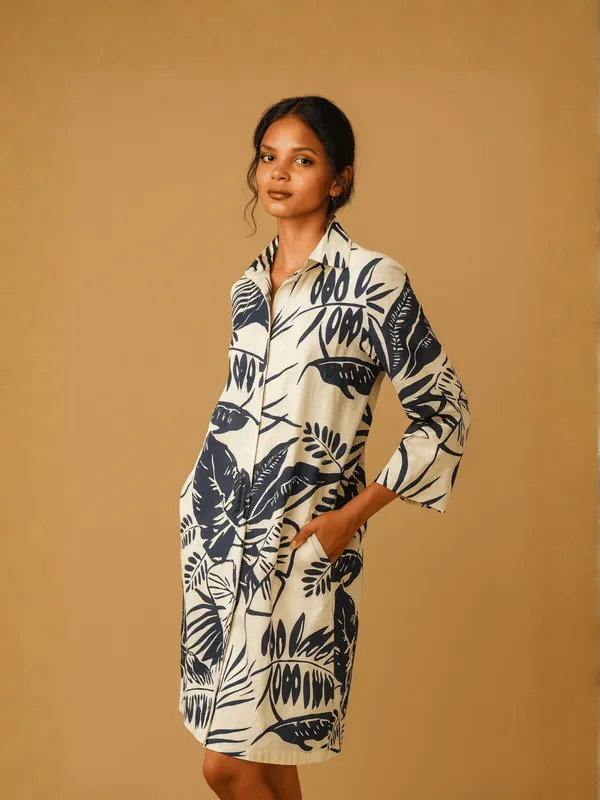 Botanoir_Kia_Shirt_For_Women_White_Cotton