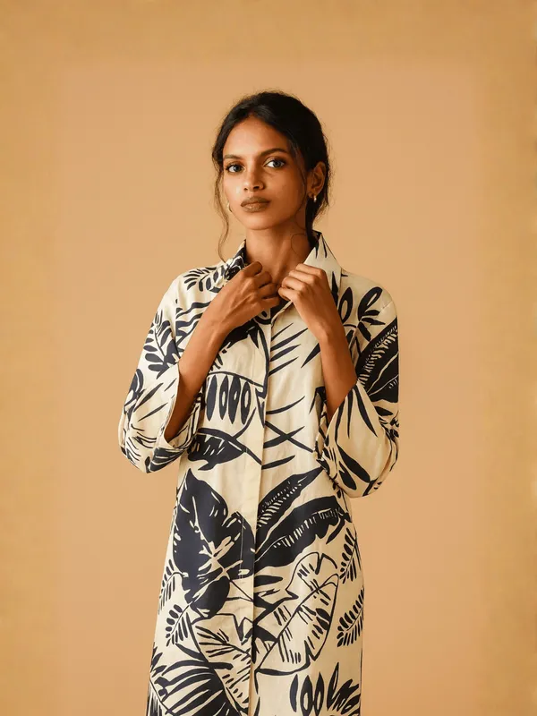 Botanoir_Kia_Shirt_For_Women_White_Cotton