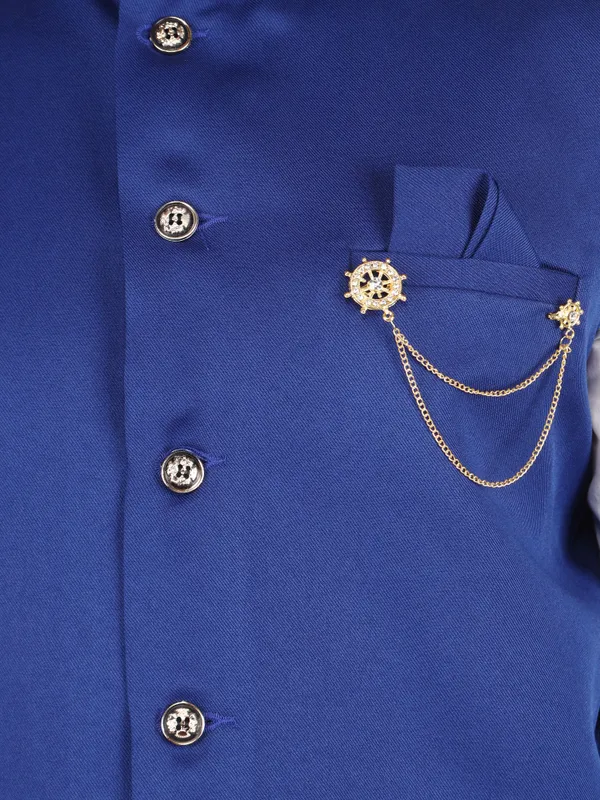 Blue_Polycotton_Solid_Men_Waistcoat