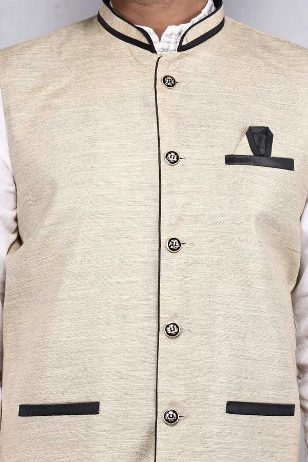 Beige_Silk_Blend_Self_Design_Women_Waistcoat