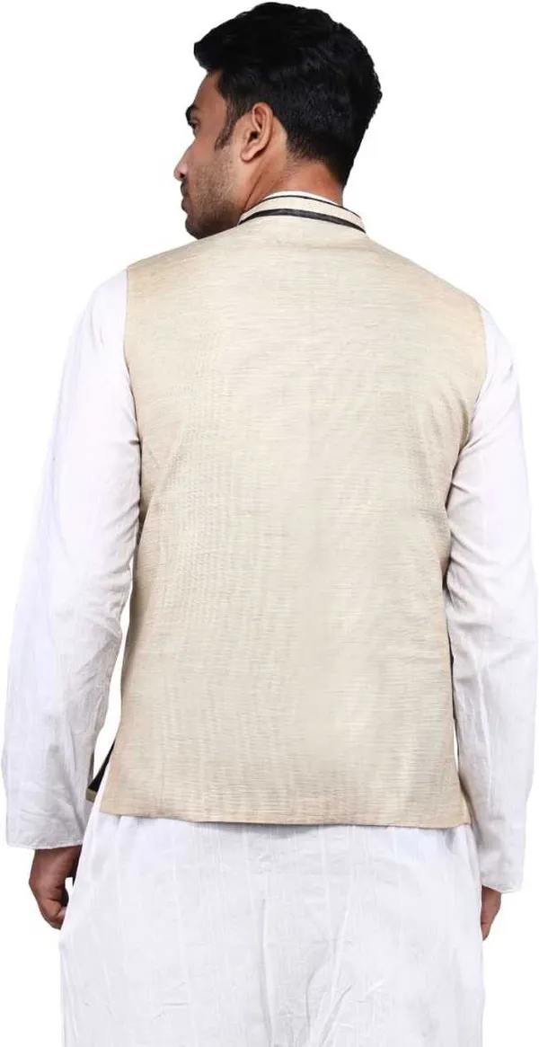 Beige_Silk_Blend_Self_Design_Women_Waistcoat