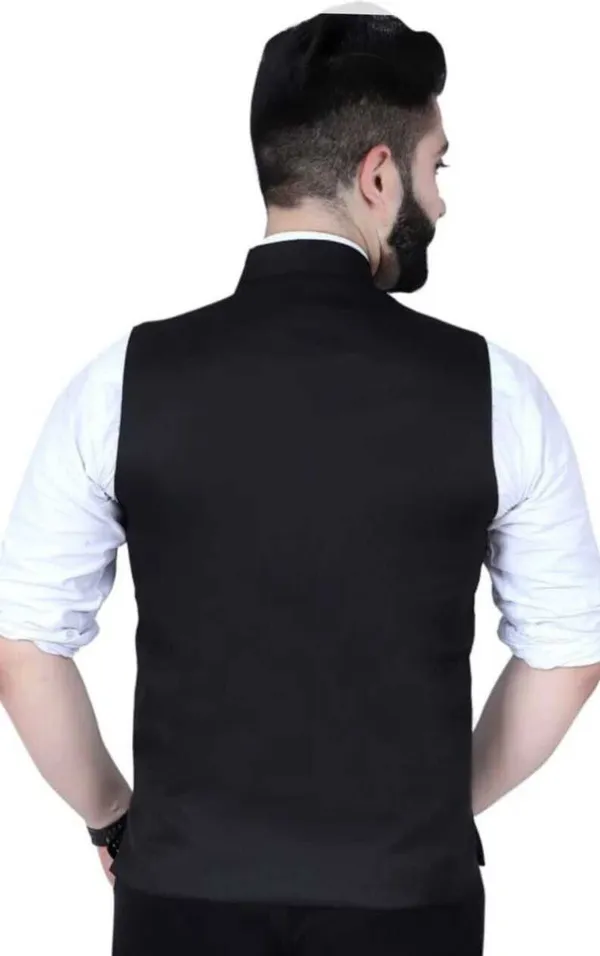 Black_Polyester_Solid_Men_Waistcoat