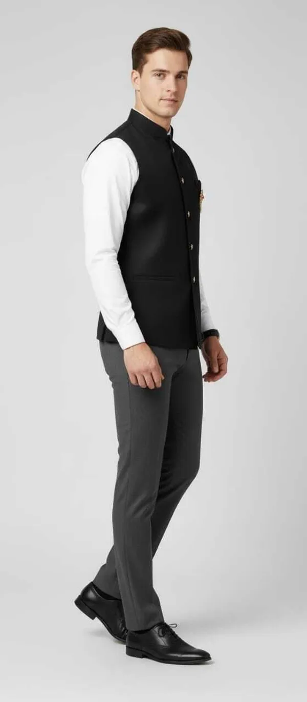 Black_Cotton_Blend_Sleeveless_Solid_Men_Jacket